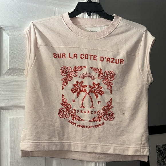 By Anthropologie Embroidered Côte d'Azur Top - Picture 6 of 9